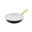 Kép 1/3 - Perfect Home Kerámia bevonatos wok 32 cm piros 10263
