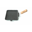 Kép 1/2 - Perfect Home Öntöttvas grill serpenyő 24cm szögletes 10376