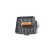 Kép 2/2 - Perfect Home Öntöttvas grill serpenyő 21,5cm szögletes 10376