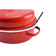 Kép 4/5 - Perfect Home Zománcozott kacsasütő 42*32cm Piros-Fehér 10380