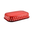 Kép 4/5 - Perfect Home Piros Pöttyös Zománcozott tepsi 33 cm 10381