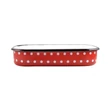 Kép 4/5 - Perfect Home Piros Pöttyös Zománcozott tepsi 37 cm 10382