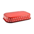 Kép 5/5 - Perfect Home Piros Pöttyös Zománcozott tepsi 37 cm 10382