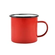 Kép 1/2 - Perfect Home Zománcozott bögre 8 cm 360 ml piros-fehér 10384