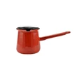 Kép 1/3 - Perfect Home Zománcozott kávékiöntő csőrös nyeles 720 ml piros - fekete 10388
