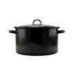 Kép 1/2 - Perfect Home Zománcozott Lábas fedővel 30 cm 10,5 liter fekete 10391