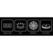Kép 7/12 - Perfect Home Golden Line tapadásmentes alumínium grillserpenyő 28*28cm indukciós 10395