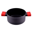 Kép 6/9 - Perfect Home Straight Line tapadásmentes alumínium lábas üvegfedővel 20cm, 3L, indukciós 10406