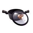 Kép 9/15 - Perfect Home Golden Line tapadásmentes alumínium lábas üvegfedővel 20cm, 3,2L, indukciós 10430