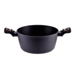 Kép 10/14 - Perfect Home Golden Line tapadásmentes alumínium lábas üvegfedővel 24cm, 4L, indukciós 10434