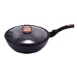 Kép 10/10 - Perfect Home Golden Line tapadásmentes alumínium Wok üvegfedővel 28cm indukciós 10488