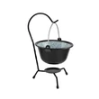 Kép 1/2 - Perfect Home Zománcozott tálaló bogrács fekete/cirmos 0.8 liter 11409