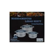 Kép 5/6 - Perfect Home Rozsdamentes edénykészlet / lábas szett üvegfedővel 11864
