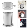 Kép 1/14 - Perfect Home Pohár összecsukható, rozsdamentes 150ml 11900