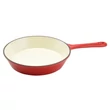 Kép 3/6 - Perfect Home Zománcozott Öntöttvas serpenyő 24 cm piros 12512