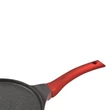 Kép 2/5 - Perfect Home Metal Red Line tapadásmentes alumínium lapos serpenyő/palacsintasütő 26*1,3 cm indukciós 12764