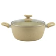 Kép 4/6 - Perfect Home Marble line lábas tapadásmentes bevonattal üvegfedővel 28 cm 12849