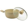 Kép 6/6 - Perfect Home Marble line lábas tapadásmentes bevonattal üvegfedővel 28 cm 12849