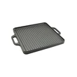 Kép 3/5 - Perfect Home Öntöttvas Grill lap 2 oldalas 42*42 cm 12971