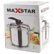 Kép 4/4 - Maxstar Gyorsfőző Kukta magas 7 literes 13344