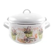 Kép 3/4 - Perfect Home Levendula  Zománcozott lábas 24 cm+fedő 13470