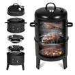 Kép 1/6 - Grillező - füstölő smoker 3 rácsos 13966