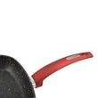 Kép 2/5 - Perfect Home Metal Red Line tapadásmentes alumínium grillserpenyő 28*28 cm indukciós 14414