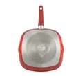 Kép 4/5 - Perfect Home Metal Red Line tapadásmentes alumínium grillserpenyő 28*28 cm indukciós 14414