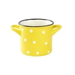 Kép 5/5 - Perfect Home Levesestál fazék formájú bögre pöttyös 385ml 14808
