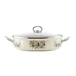 Kép 2/5 - Perfect Home Oliva Zománcozott szeletsütő lábas 26 cm+üvegfedő 14835