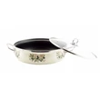 Kép 3/5 - Perfect Home Oliva Zománcozott szeletsütő lábas 28 cm+üvegfedő 14836