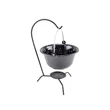 Kép 1/3 - Perfect Home Zománcozott tálaló bogrács fekete/pöttyös 0.8 liter 14991