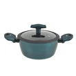 Kép 1/7 - Perfect Home Sea Line tapadásmentes alumínium lábas üvegfedővel 20cm, 3,2L, indukciós 15107