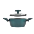 Kép 5/7 - Perfect Home Sea Line tapadásmentes alumínium lábas üvegfedővel 20cm, 3,2L, indukciós 15107