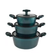 Kép 6/6 - Perfect Home Sea Line tapadásmentes alumínium lábas üvegfedővel 24cm, 4L, indukciós 15250