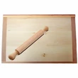 Kép 1/3 - Nyújtódeszka (gyúrótábla) 60*40 cm bükkfa 15359