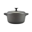 Kép 2/4 - Perfect Home Öntöttvas lábas 24 cm (kezelt) 15523