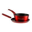 Kép 3/3 - Perfect Home Metal Red Line tapadásmentes alumínium nyeles lábas fedő nélkül 18 cm indukciós 15713