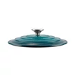 Kép 3/7 - Perfect Home Zománcozott öntöttvas lábas 28,5 cm, 6L türkizkék 16638