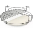Kép 1/11 - Perfect Home Kamado Nova/XL grillrács rendszer + deflektor / indirekt sütőkő 16666