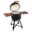 Kép 11/14 - Kamado SE Premium Line Grillező 23,5"/60 cm matt fekete  - készlet  16699