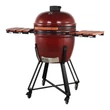 Kép 10/14 - Kamado SE Premium Line Grillező 23,5"/60 cm bordó - készlet 16700