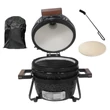 Kép 1/12 - Kamado SE Premium Line Grillező 13"/32cm fényes fekete - készlet 16703