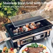 Kép 8/18 - Perfect Home Hibachi Grillező 39*22 cm szögletes fekete 16704 