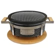 Kép 1/23 - Perfect Home Hibachi Grillező 15"/34 cm kerek fekete 16705