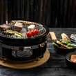 Kép 11/23 - Perfect Home Hibachi Grillező 15"/34 cm kerek fekete 16705