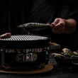 Kép 23/23 - Perfect Home Hibachi Grillező 15"/34 cm kerek fekete 16705