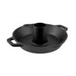 Kép 1/6 - Perfect Home Öntöttvas grillcsirkesütő serpenyő 28 cm 17804