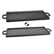Kép 7/19 - Perfect Home Öntöttvas BBQ Grill szett fa dobozos 6+1 részes / Holland sütő szett 28340