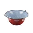Kép 2/2 - Perfect Home Zománcozott gulyás bogrács 22 liter piros/cirmos 33001